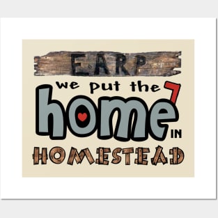 Earp Home in Homestead Posters and Art